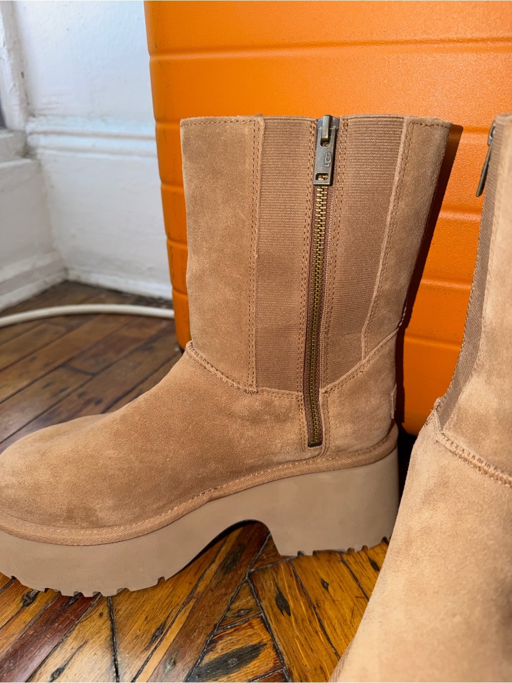 UGG Classic Twin Seam New Heights mid-calf boot - WORN ONCE ONLY